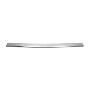 Nissan Juke Bumper Sill Cover - Rear - Omac - S.Steel - Brushed Silver - 2015-2017